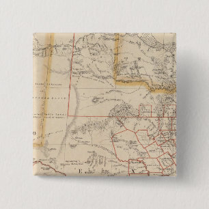 Texas 4 vierkante button 5,1 cm