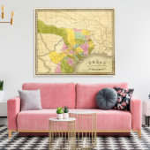 Texas 5 canvas afdruk (Insitu (Woonkamer))