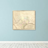 Texas 6 canvas afdruk (Insitu (Houten vloer))