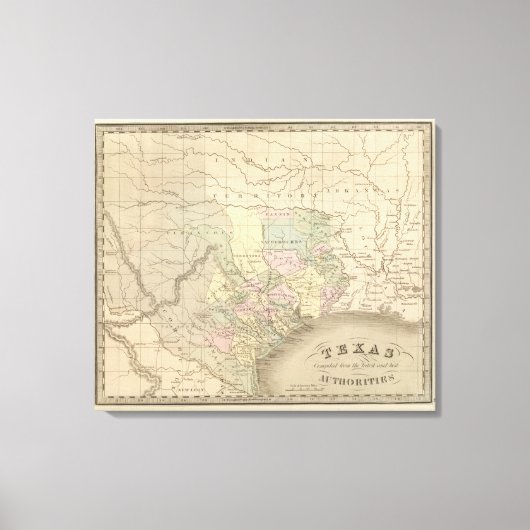 Texas 6 canvas afdruk (Voorkant)