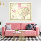 Texas 7 canvas afdruk (Insitu (Woonkamer))