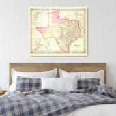 Texas 7 canvas afdruk (Insitu (Slaapkamer))