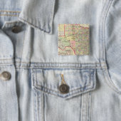 Texas 7 vierkante button 5,1 cm (In situ)