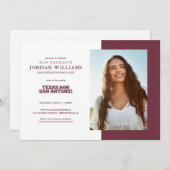 Texas A&M San Antonio Aankondiging (Voorkant / Achterkant)