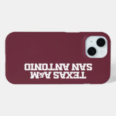 Texas A&M San Antonio Case-Mate iPhone Case (Achterkant (horizontaal))