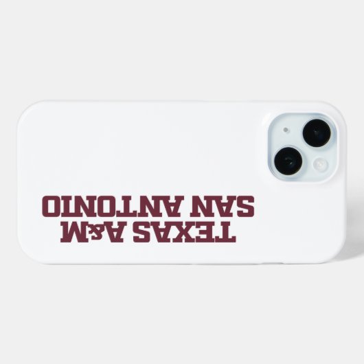 Texas A&M San Antonio Case-Mate iPhone Case (Achterkant (horizontaal))