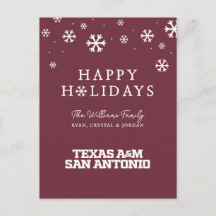 Texas A&M San Antonio Feestdagenkaart