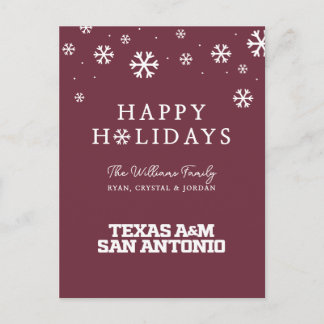 Texas A&M San Antonio Feestdagenkaart
