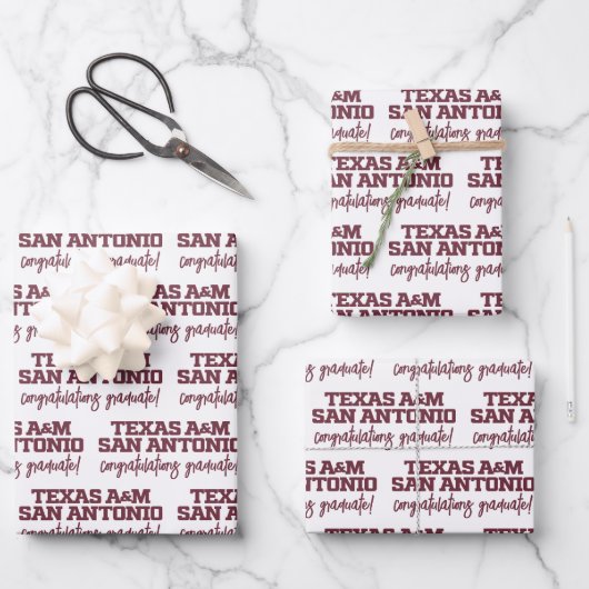 Texas A&M San Antonio Inpakpapier Vel (Voorkant)