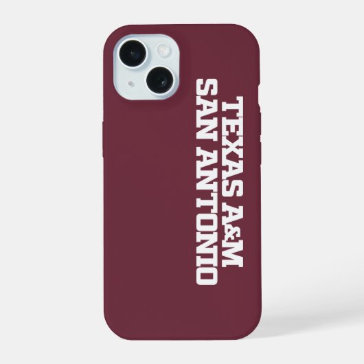 Texas A&M San Antonio iPhone 15 Case (Achterkant)