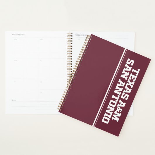 Texas A&M San Antonio Planner (Display)
