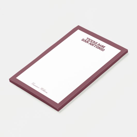 Texas A&M San Antonio Post-it® Notes (Schuin)