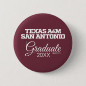 Texas A&M San Antonio Ronde Button 5,7 Cm (Voorkant)