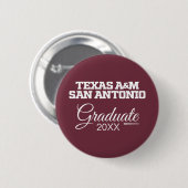 Texas A&M San Antonio Ronde Button 5,7 Cm (Voorkant /achterkant)
