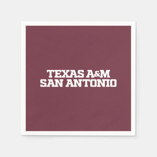 Texas A&M San Antonio Servet (Voorkant)