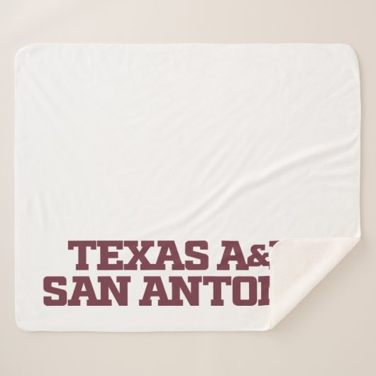 Texas A&M San Antonio Sherpa Deken (Voorkant (horizontaal))