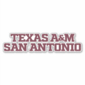 Texas A&M San Antonio Sticker (Voorkant)