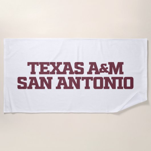 Texas A&M San Antonio Strandlaken (Voorkant)