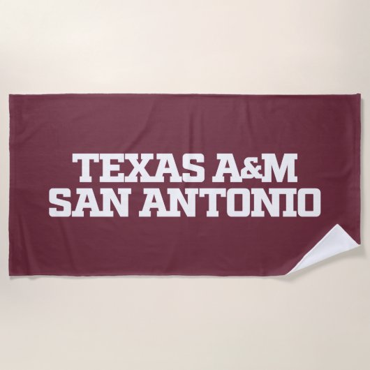 Texas A&M San Antonio Strandlaken (Voorkant)