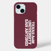 Texas A&M University - San Antonio Case-Mate iPhone Case (Achterkant)
