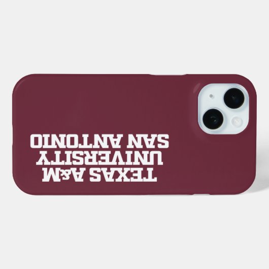 Texas A&M University - San Antonio Case-Mate iPhone Case (Achterkant (horizontaal))