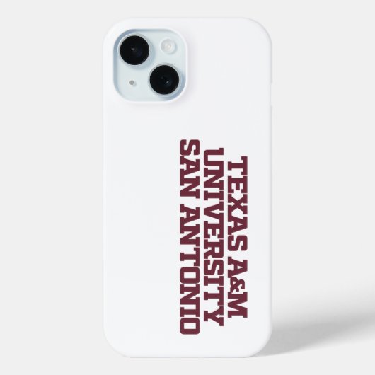Texas A&M University - San Antonio Case-Mate iPhone Case (Achterkant)