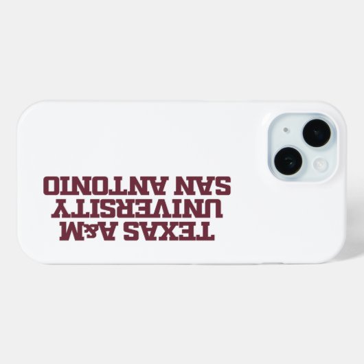 Texas A&M University - San Antonio Case-Mate iPhone Case (Achterkant (horizontaal))