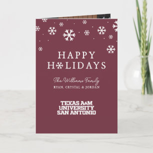 Texas A&M University - San Antonio Feestdagen Kaart
