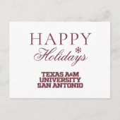 Texas A&M University - San Antonio Feestdagenkaart (Voorkant)