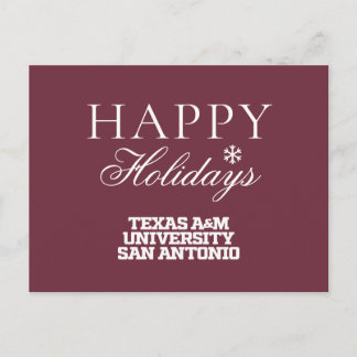 Texas A&M University-San Antonio Feestdagenkaart