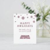 Texas A&M University - San Antonio Feestdagenkaart (Staand voorkant)