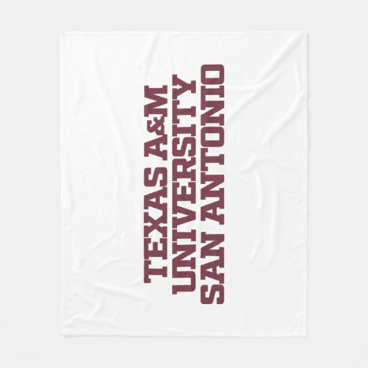 Texas A&M University - San Antonio Fleece Deken (Voorkant)