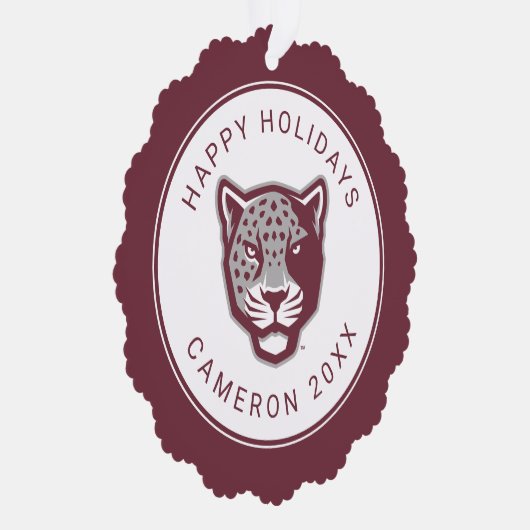 Texas A&M University - San Antonio | Jaguars 3 Ornament Kaart (Rechts)