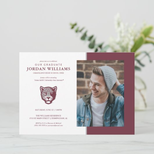 Texas A&M University-San Antonio | Jaguars Aankondiging (Staand voorkant)