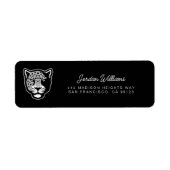 Texas A&M University - San Antonio | Jaguars Etiket (Voorkant)