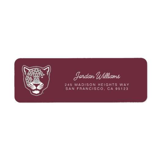Texas A&M University - San Antonio | Jaguars Etiket (Voorkant)