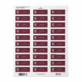 Texas A&M University - San Antonio | Jaguars Etiket (Full Sheet)