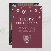 Texas A&M University - San Antonio | Jaguars Feestdagenkaart (Voorkant / Achterkant)