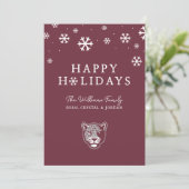 Texas A&M University - San Antonio | Jaguars Feestdagenkaart (Staand voorkant)