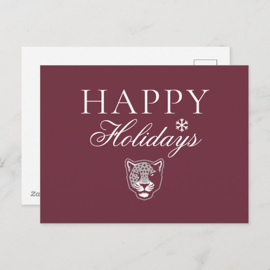 Texas A&M University - San Antonio | Jaguars Feestdagenkaart (Voorkant / Achterkant)