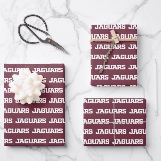 Texas A&M University - San Antonio Jaguars Inpakpapier Vel (Voorkant)
