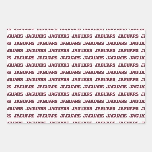 Texas A&M University - San Antonio Jaguars Inpakpapier Vel (Voorkant)