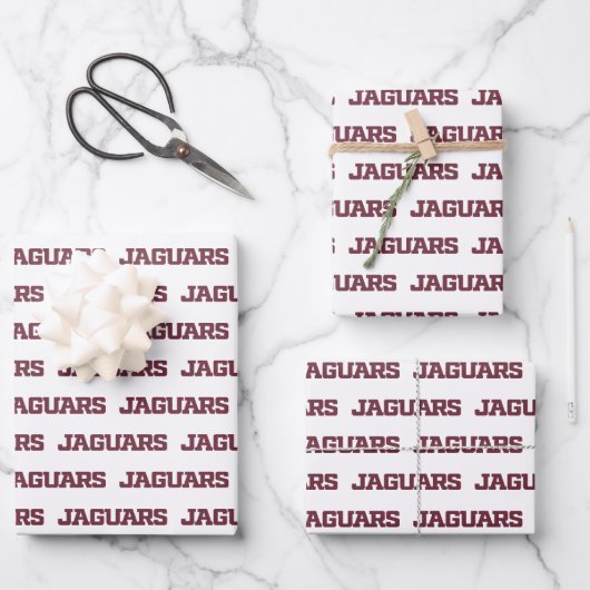 Texas A&M University - San Antonio Jaguars Inpakpapier Vel (Voorkant)