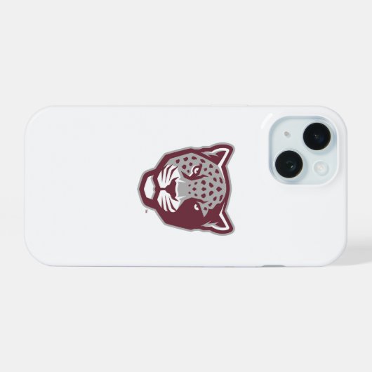 Texas A&M University - San Antonio | Jaguars iPhone 15 Case (Achterkant horizontaal)