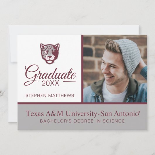 Texas A&M University-San Antonio | Jaguars Kaart (Voorkant)