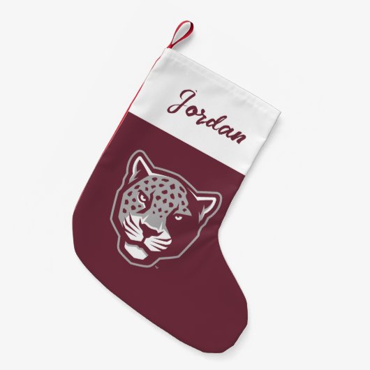 Texas A&M University - San Antonio | Jaguars Kleine Kerstsok (Voorkant (Hangend))