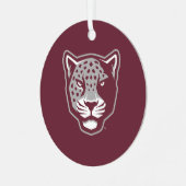 Texas A&M University - San Antonio | Jaguars Metalen Ornament (Voorkant links)
