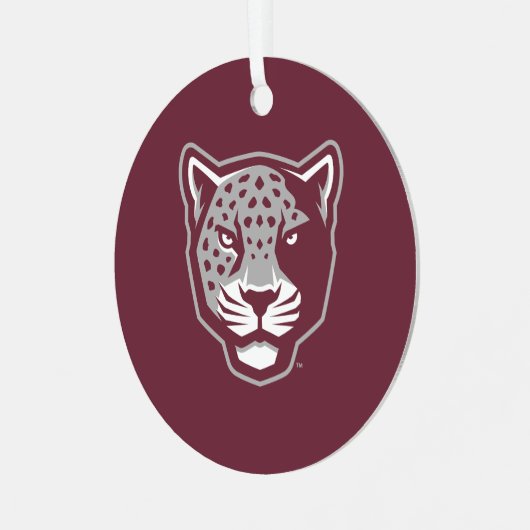 Texas A&M University - San Antonio | Jaguars Metalen Ornament (Voorkant links)