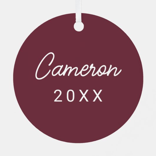 Texas A&M University - San Antonio | Jaguars Metalen Ornament (Achterkant)