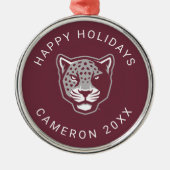 Texas A&M University - San Antonio | Jaguars Metalen Ornament (Voorkant)